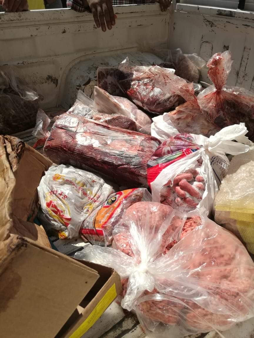 ضبط كبدة غير صالحة للاستهلاك الآدمي في الفيوم