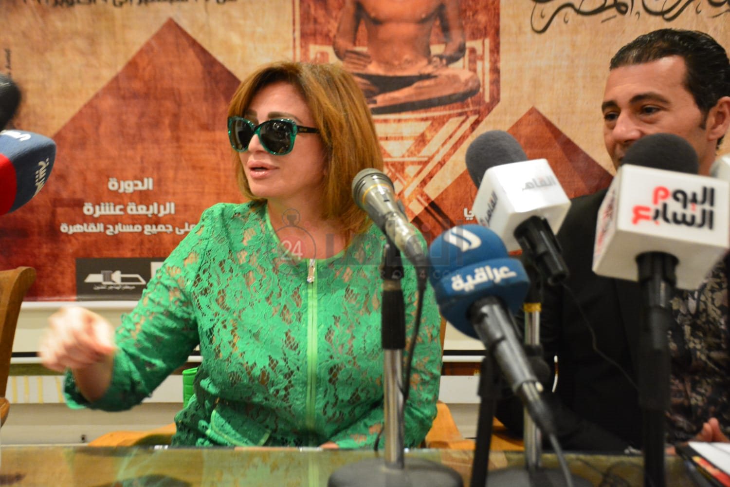 حفل توقيع كتاب إلهام شاهين (21)