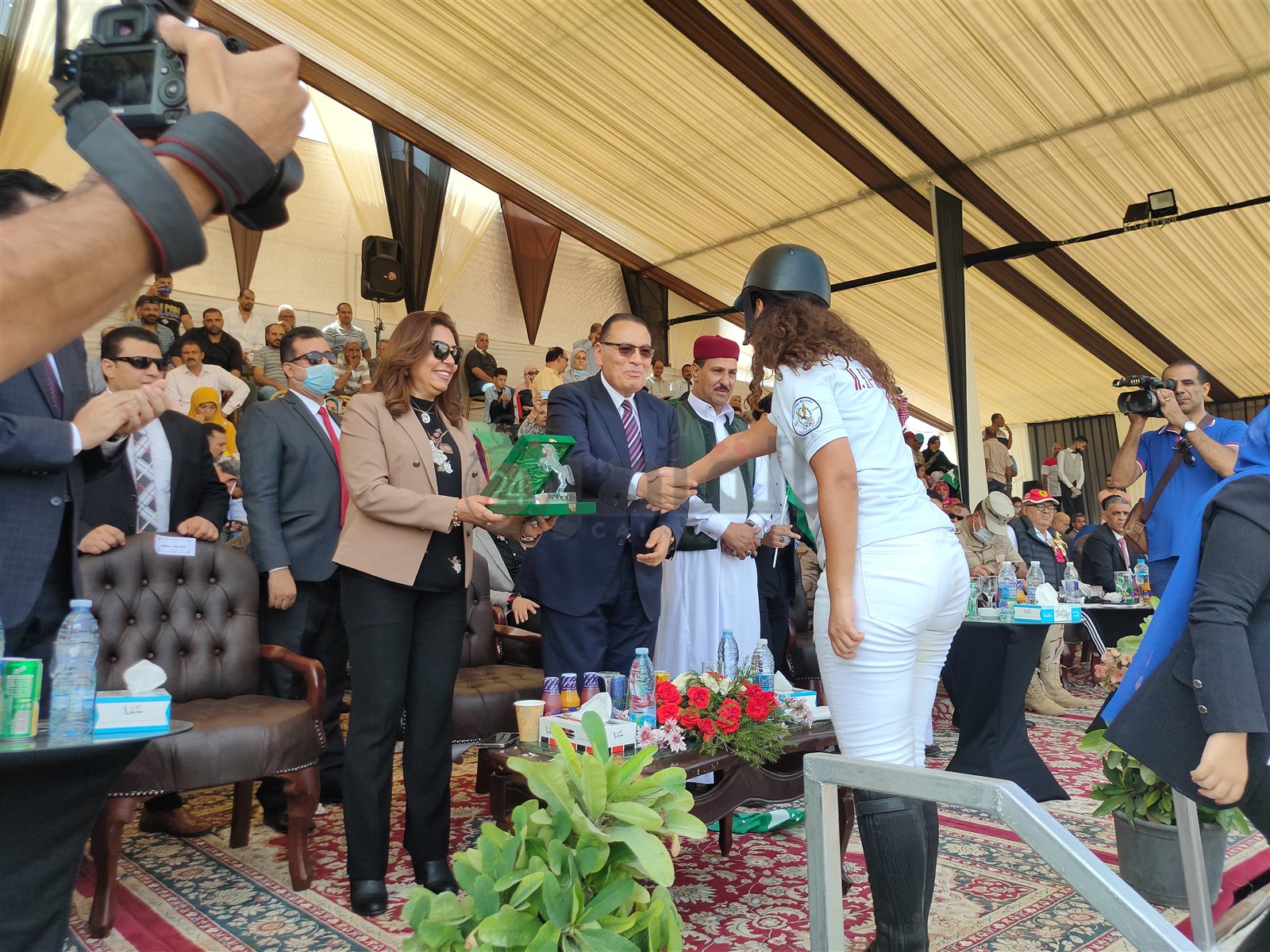 تكريم الفائزين بمهرجان الشرقية للخيول العربية