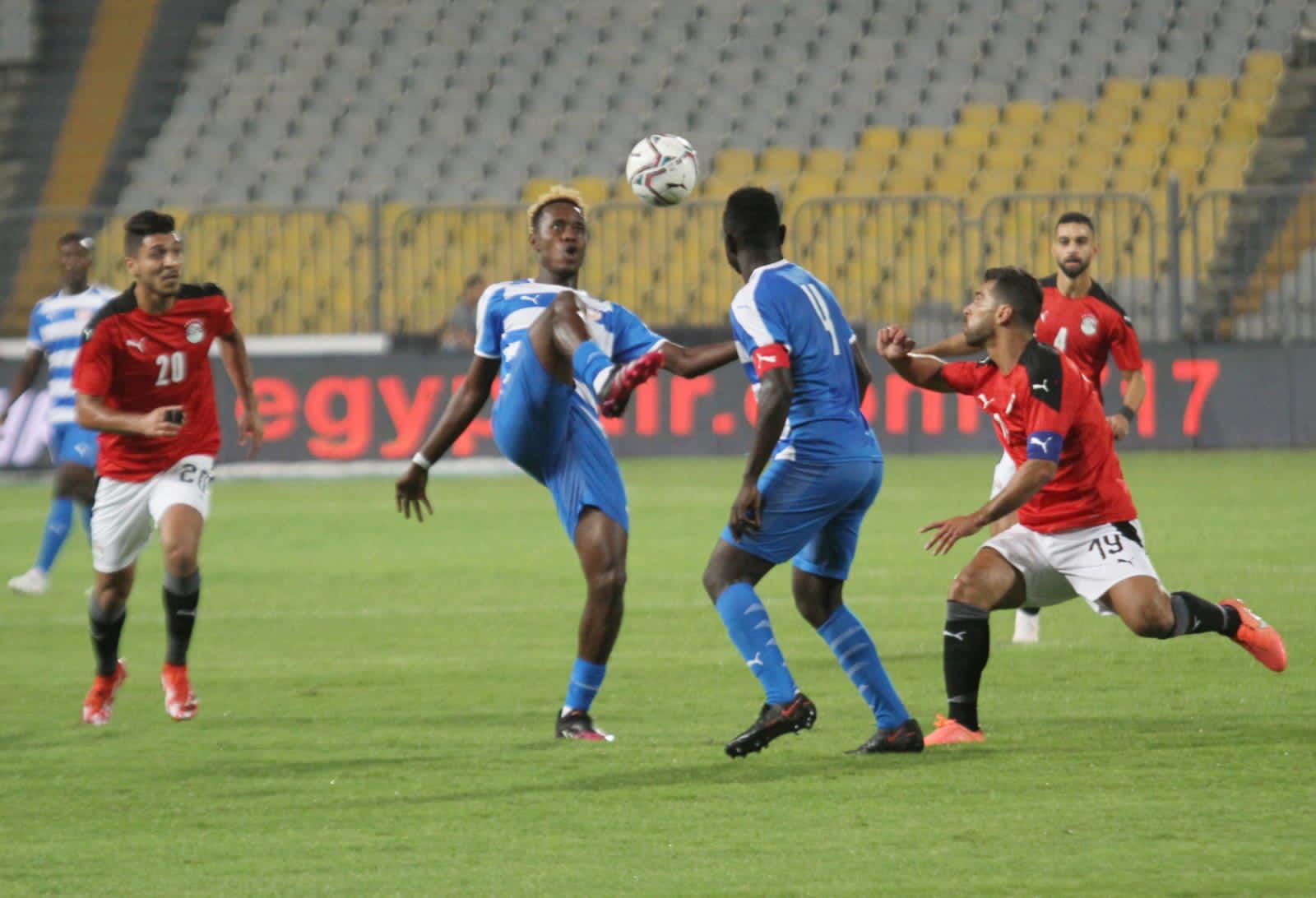 مباراة مصر وليبيريا