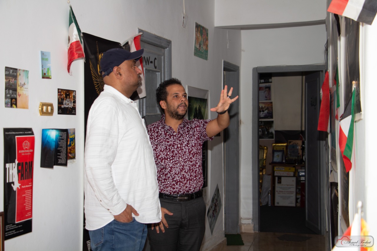 نبيل الفليكاوي يزور مقر مهرجان شرم الشيخ الدولي (6)