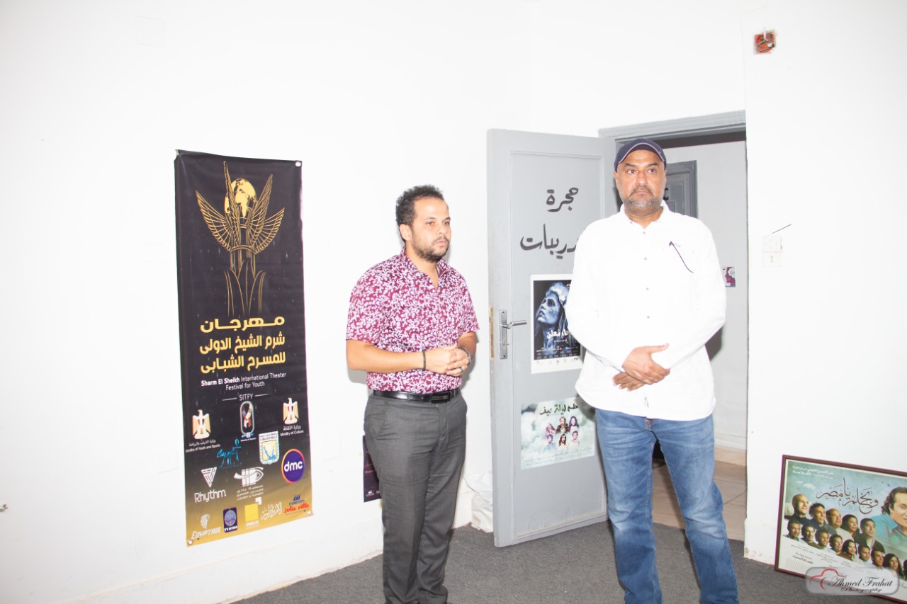 نبيل الفليكاوي يزور مقر مهرجان شرم الشيخ الدولي (7)