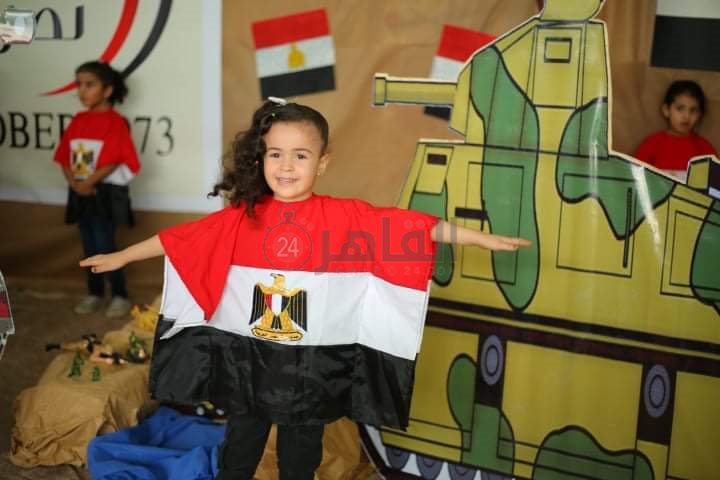 سيشن مبهج لأطفال المنوفية بذكرى حرب أكتوبر