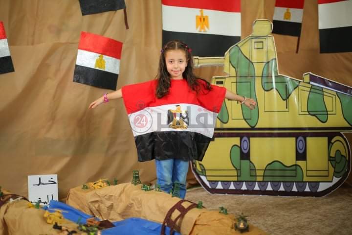سيشن مبهج لأطفال المنوفية بذكرى حرب أكتوبر
