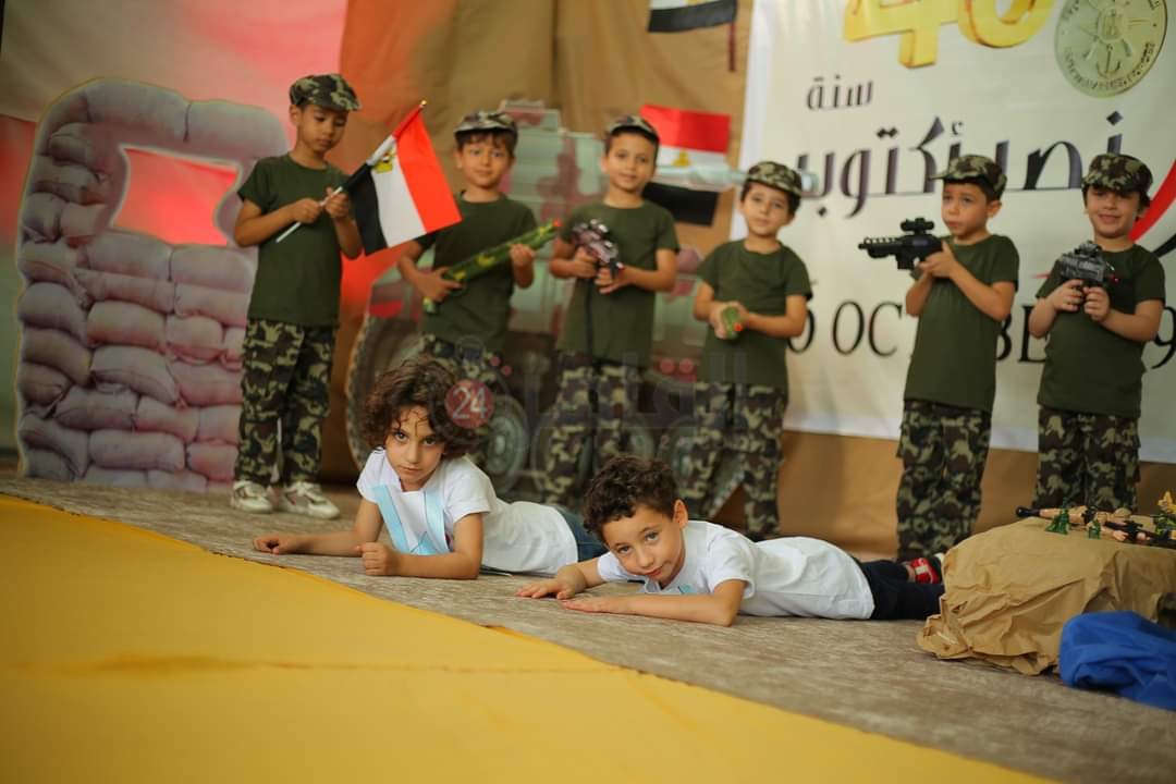سيشن مبهج لأطفال المنوفية بذكرى حرب أكتوبر