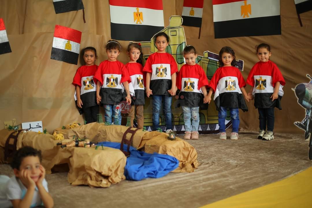 سيشن مبهج لأطفال المنوفية بذكرى حرب أكتوبر