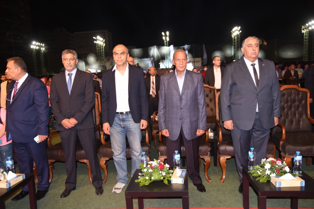 حفل نادي الصيد لتكريم هداية ملاك وسيف عيسى