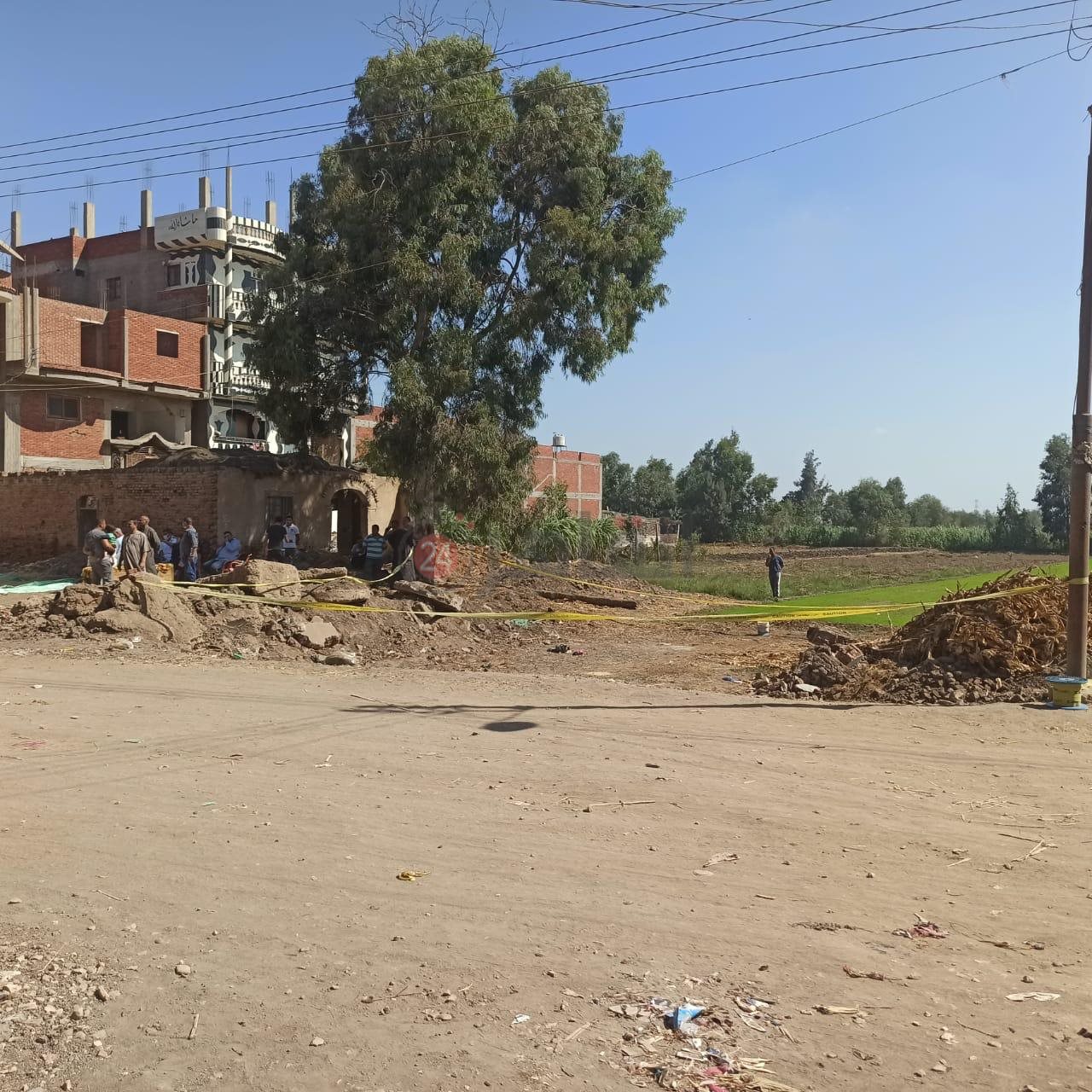 العثور على دانة من مخلفات الحرب