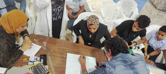 ورشة حرفية بمركز شباب سماكين الغرب بالحسينية بالشرقية 04