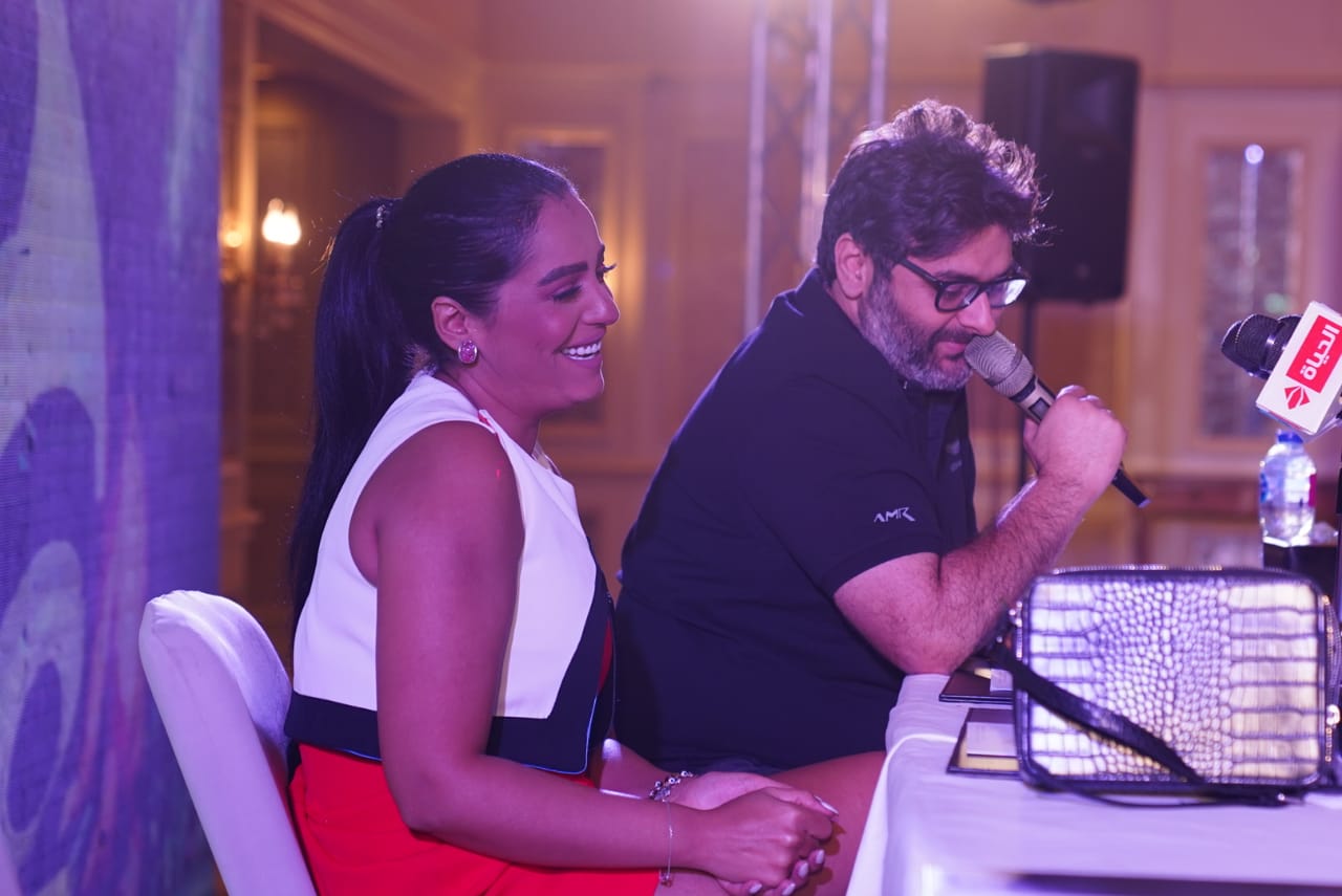 يسرا ووليد منصور