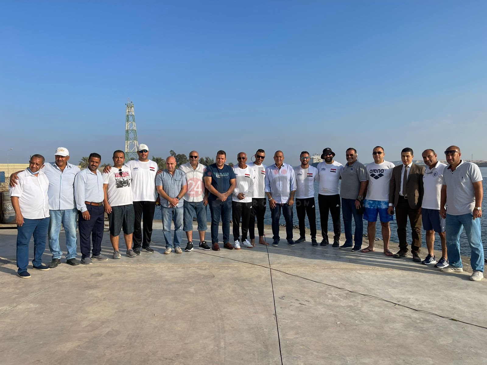 قناة السويس تحتفل بانتصارات أكتوبر بسباحة الباروكي