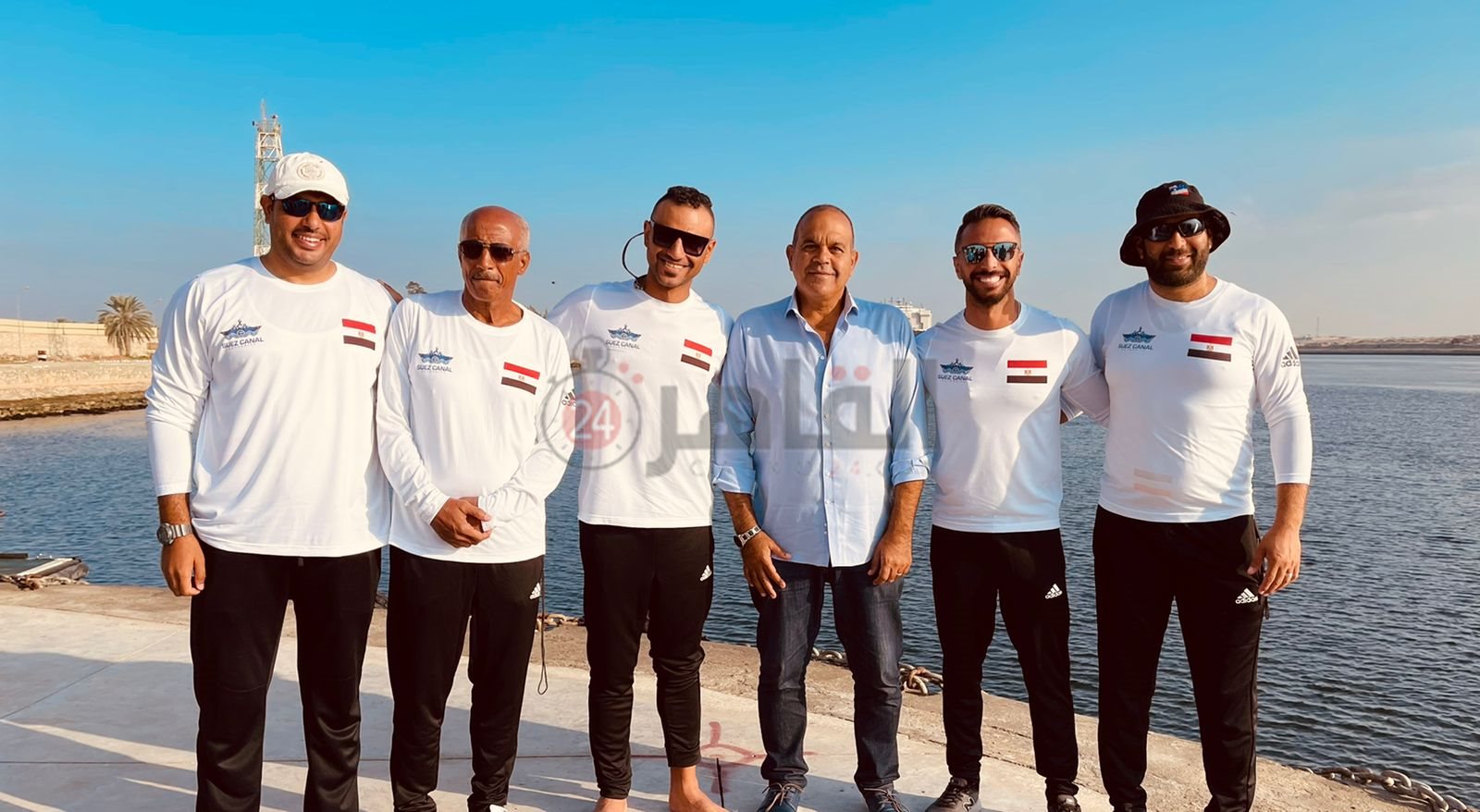 قناة السويس تحتفل بانتصارات أكتوبر بسباحة الباروكي