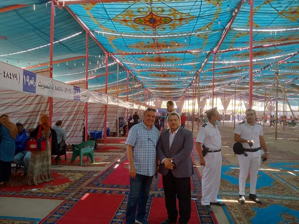 الانتخابات باستاد المنصورة