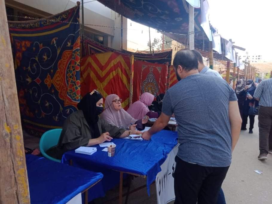 الانتخابات باستاد المنصورة