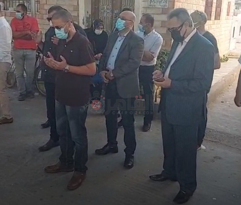 محامين بورسعيد يودعون محمد رفعت النشار 