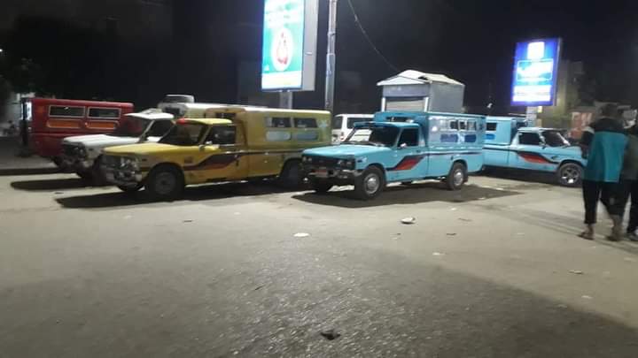 حملة مُفاجئة على مواقف الفيوم