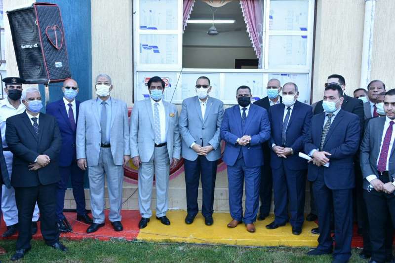 رئيس محكمة الزقازيق يفتتح مدرسة باسمه في الشرقية 02