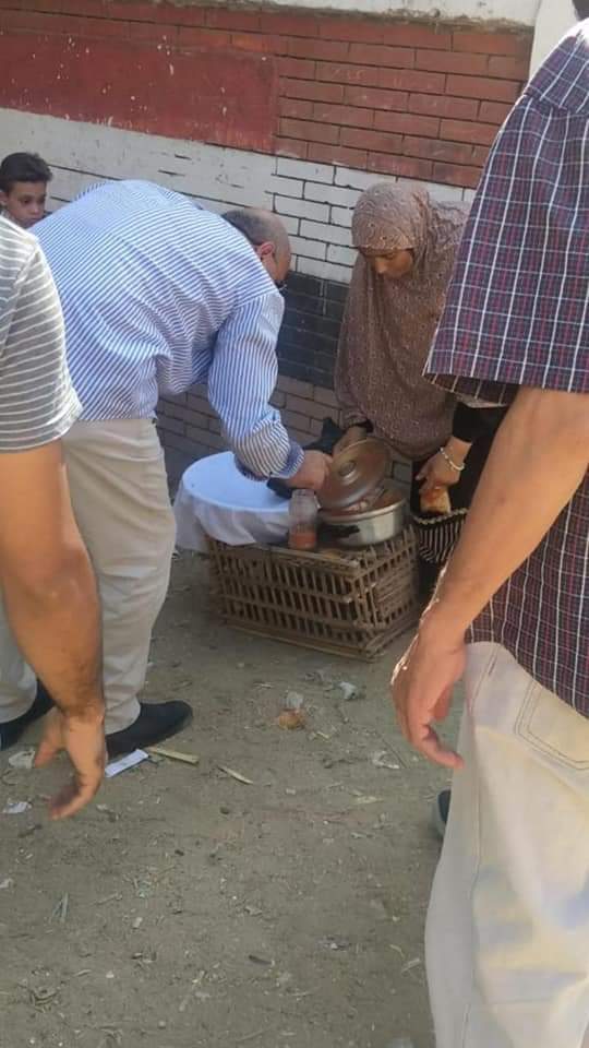 رئيس مدينة سنورس يتابع حالة النظافة