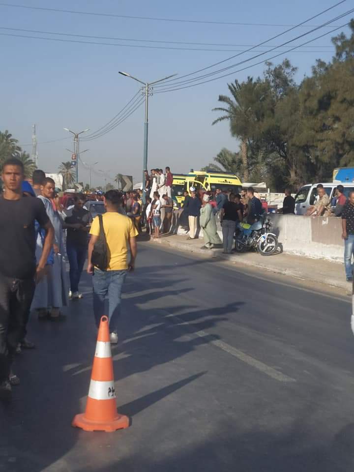 حادث مروع في الفيوم