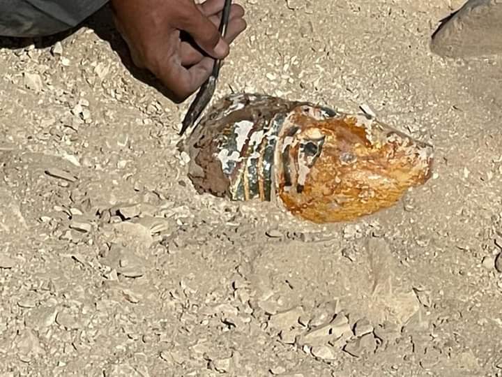 كشف أثري جديد بمنطقة العساسيف بالأقصر