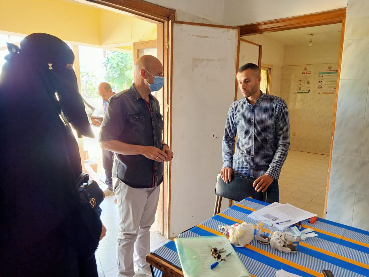 جولة وكيل الوزارة بوحدة الحلوات 03