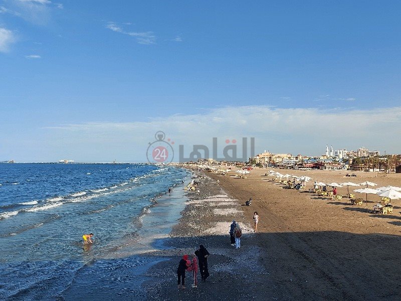 الخريف علي شاطئ بورسعيد