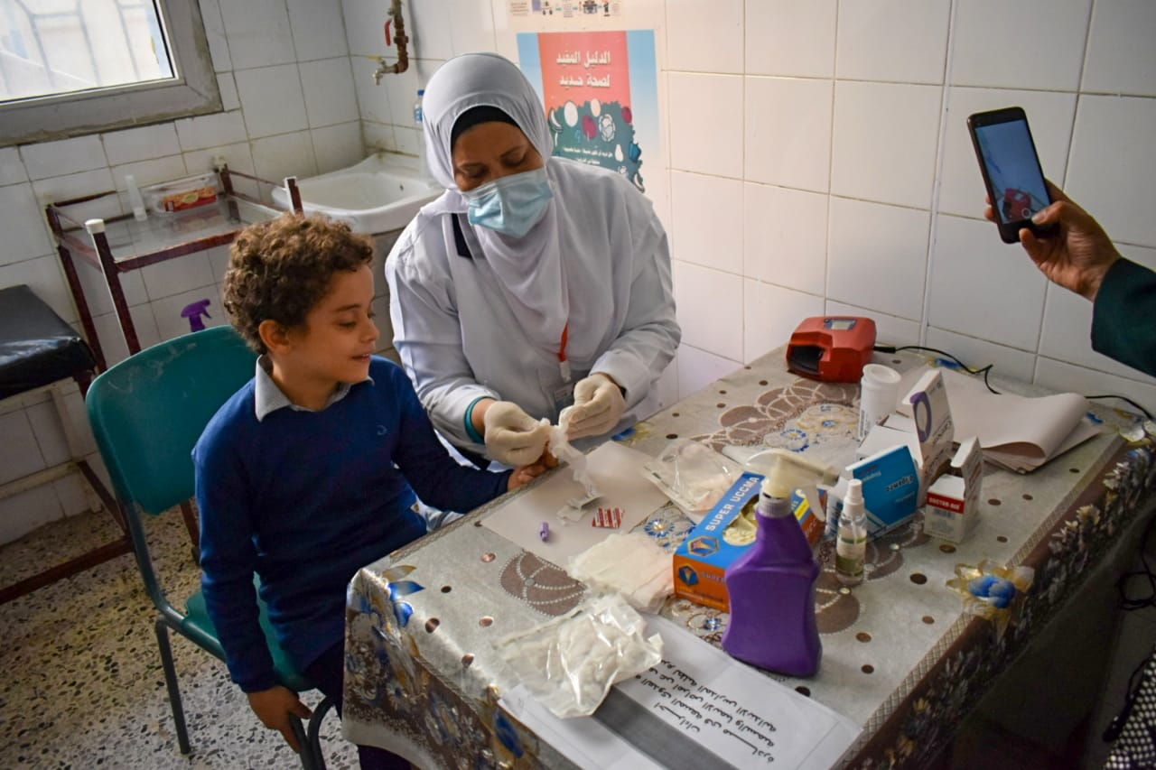 المبادرة الرئاسية لعلاج سوء التغذية بالشرقية 6