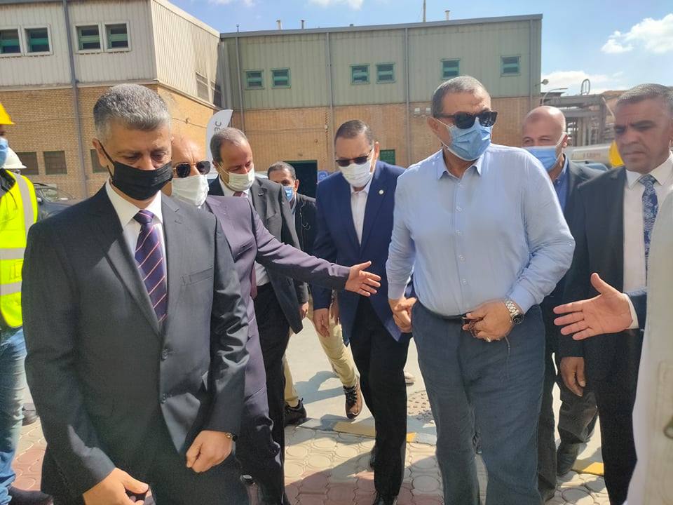 وصول وزير القوى العاملة لمدينة العاشر من رمضان