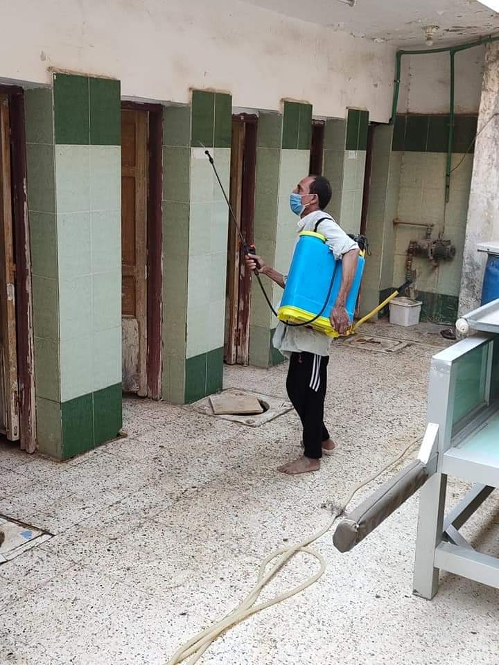 متابعة تطهير المساجد