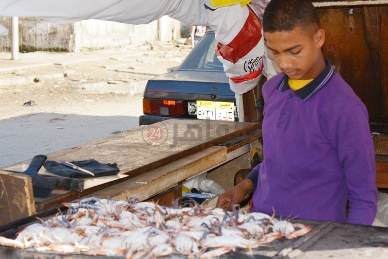 طالب بالإعدادي يشوي الأهمال علي فرش 
