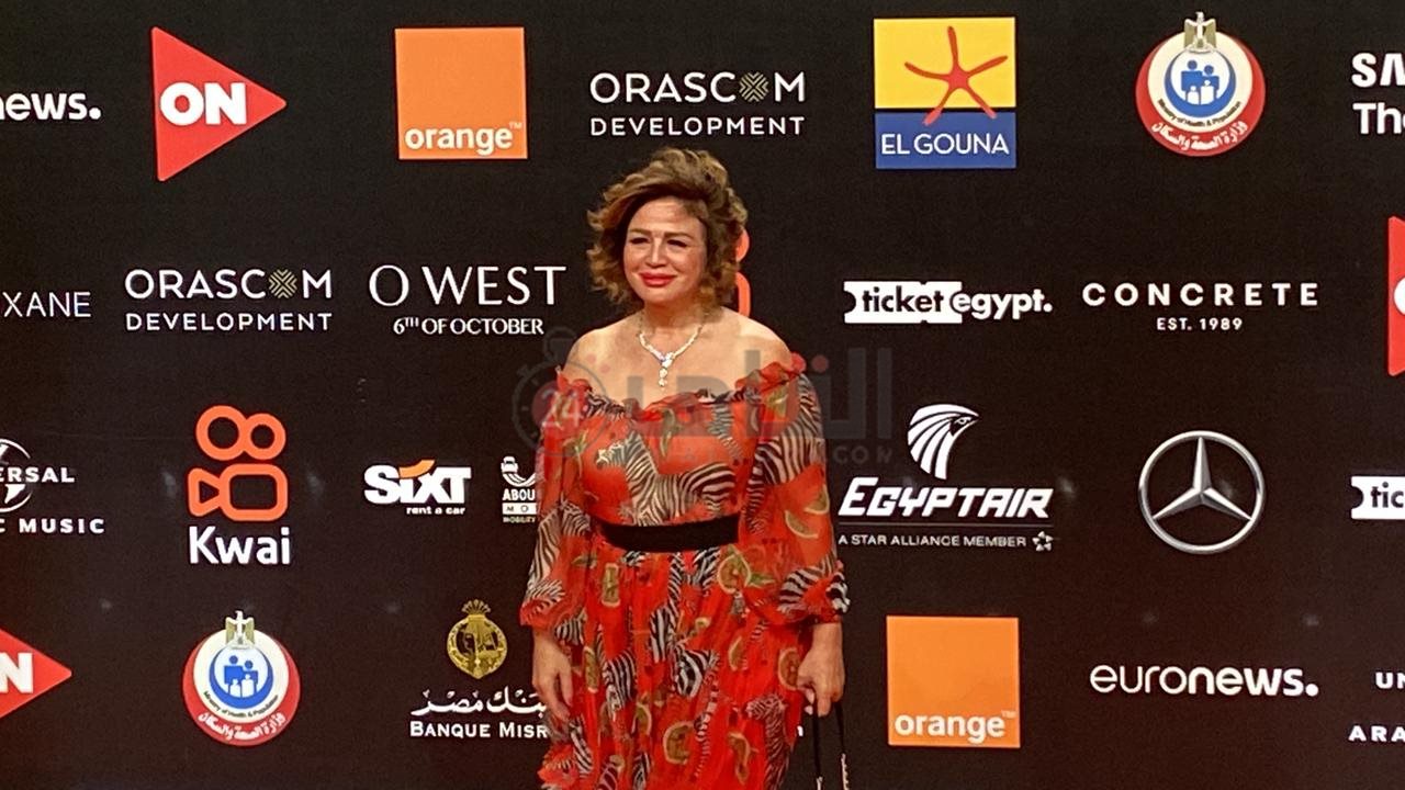 إلهام شاهين بمهرجان الجونة السينمائي (2)