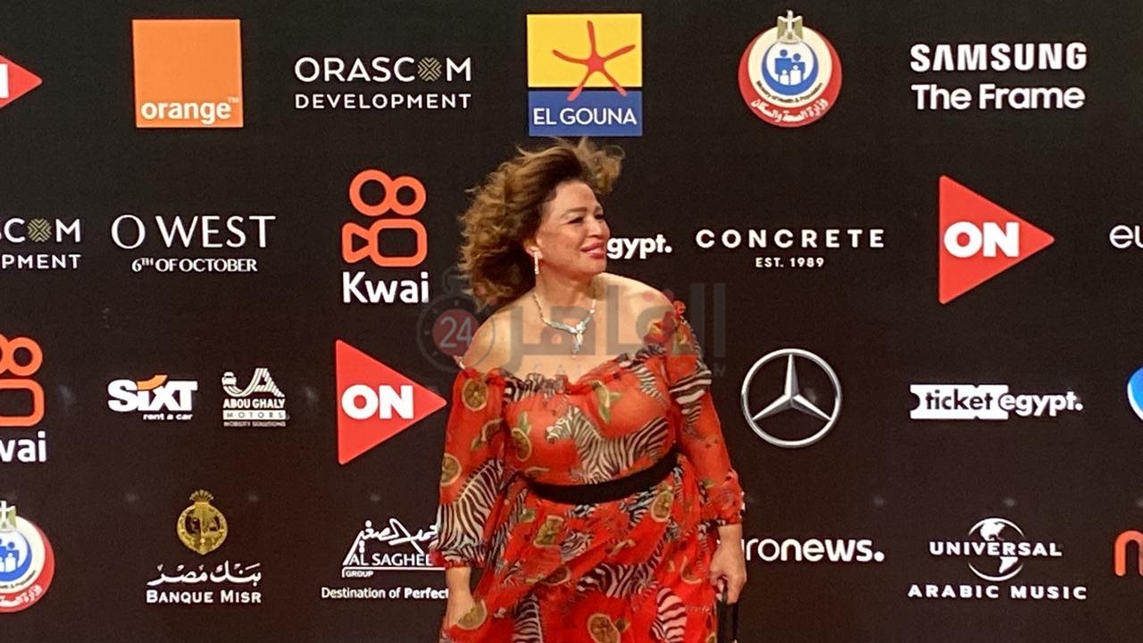 إلهام شاهين بمهرجان الجونة السينمائي