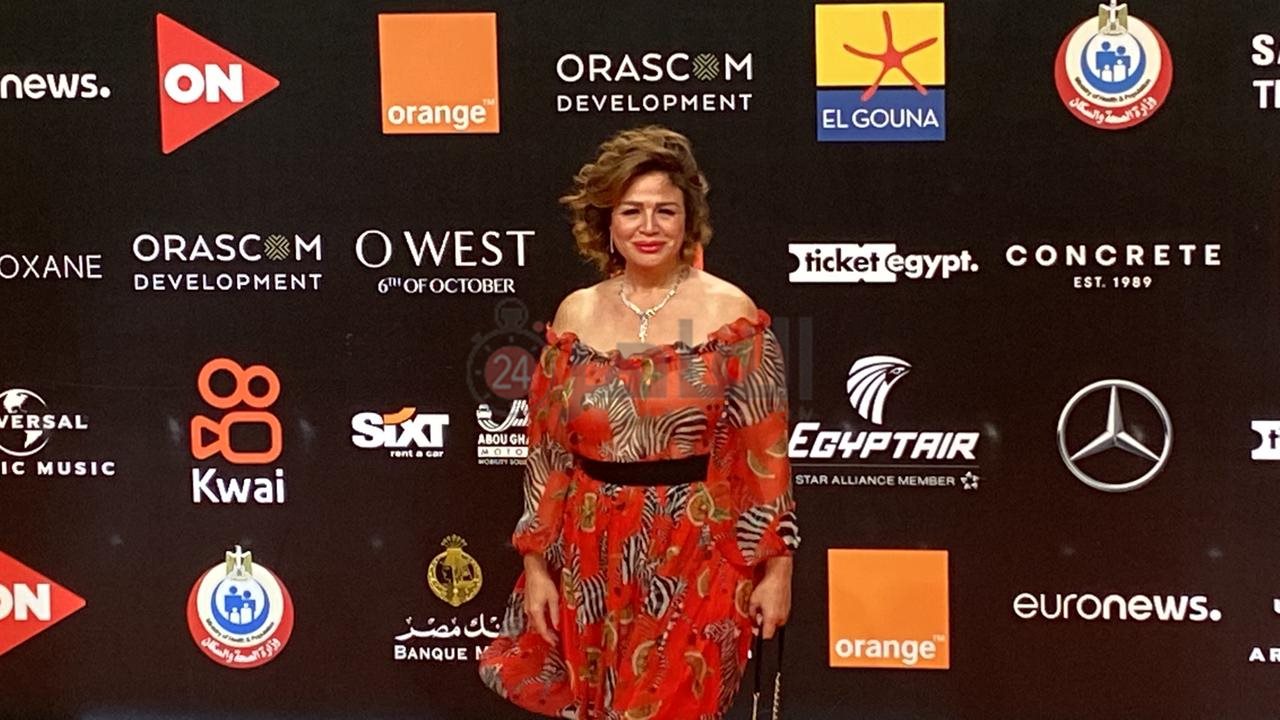 إلهام شاهين بمهرجان الجونة السينمائي