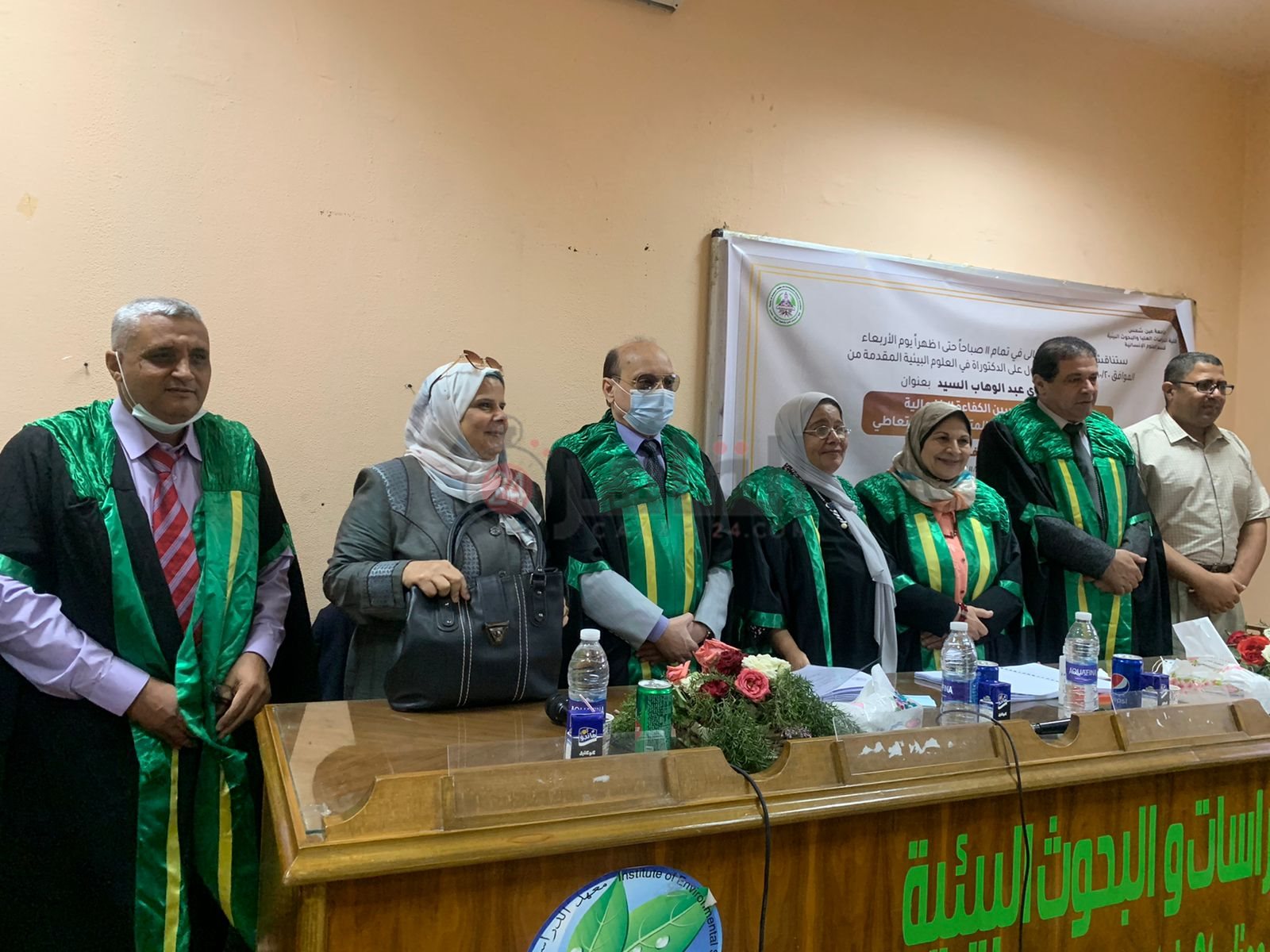 جانب من المناقشة اليوم