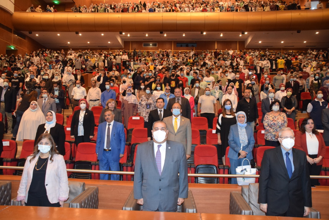 احتفالية المولد النبوي بجامعة حلوان