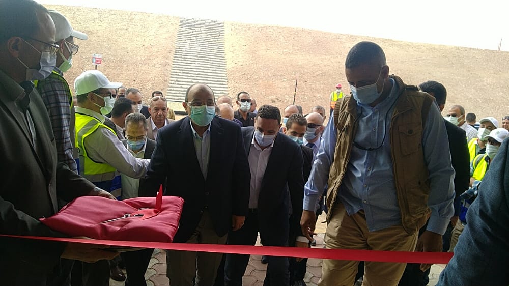 افتتاح المدفن الصحي بمنطقة قلابشو