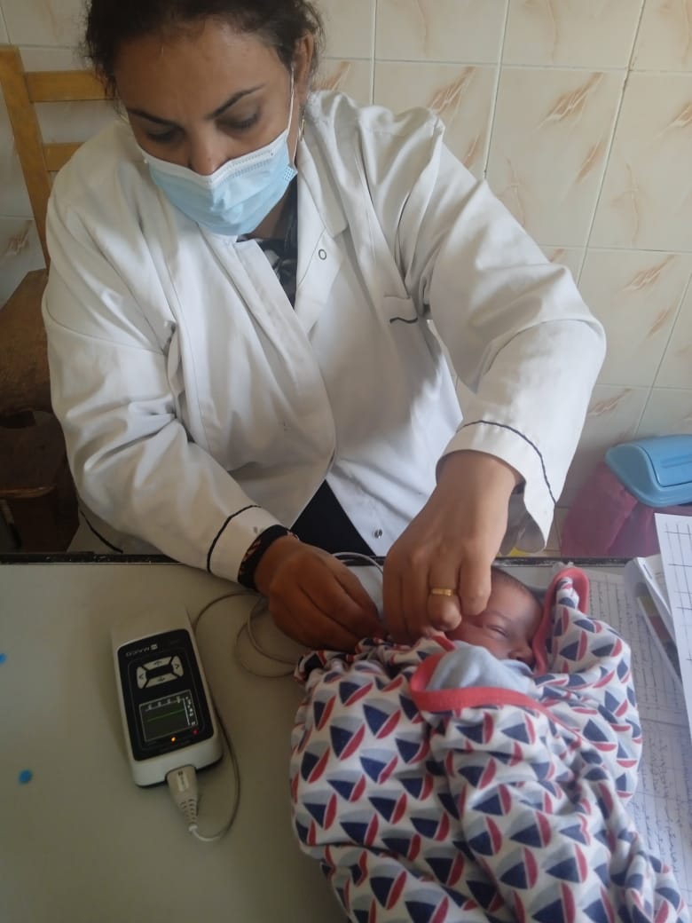 المبادرة الرئاسية لفحص الأطفال الرضع بالشرقية 06