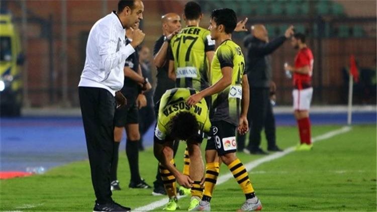 عماد النحاس خلال مباراة سابقة للأهلي والمقاولون العرب