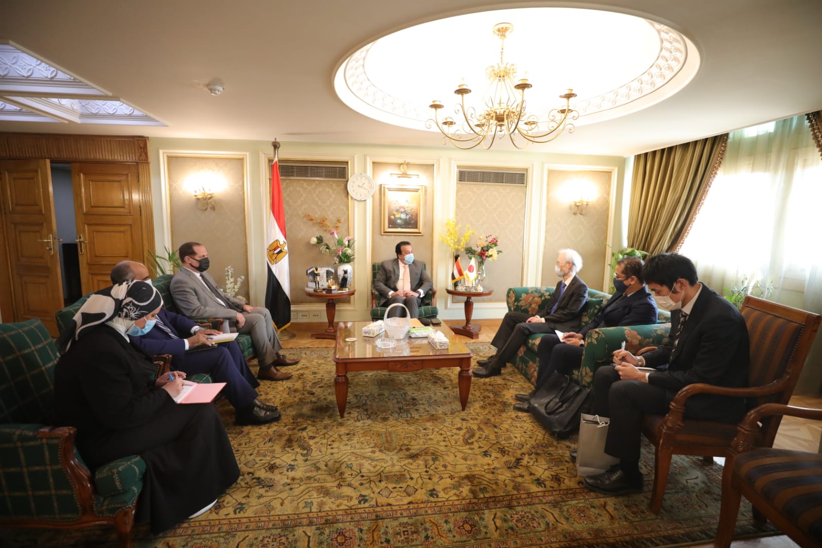 جانب من اللقاء