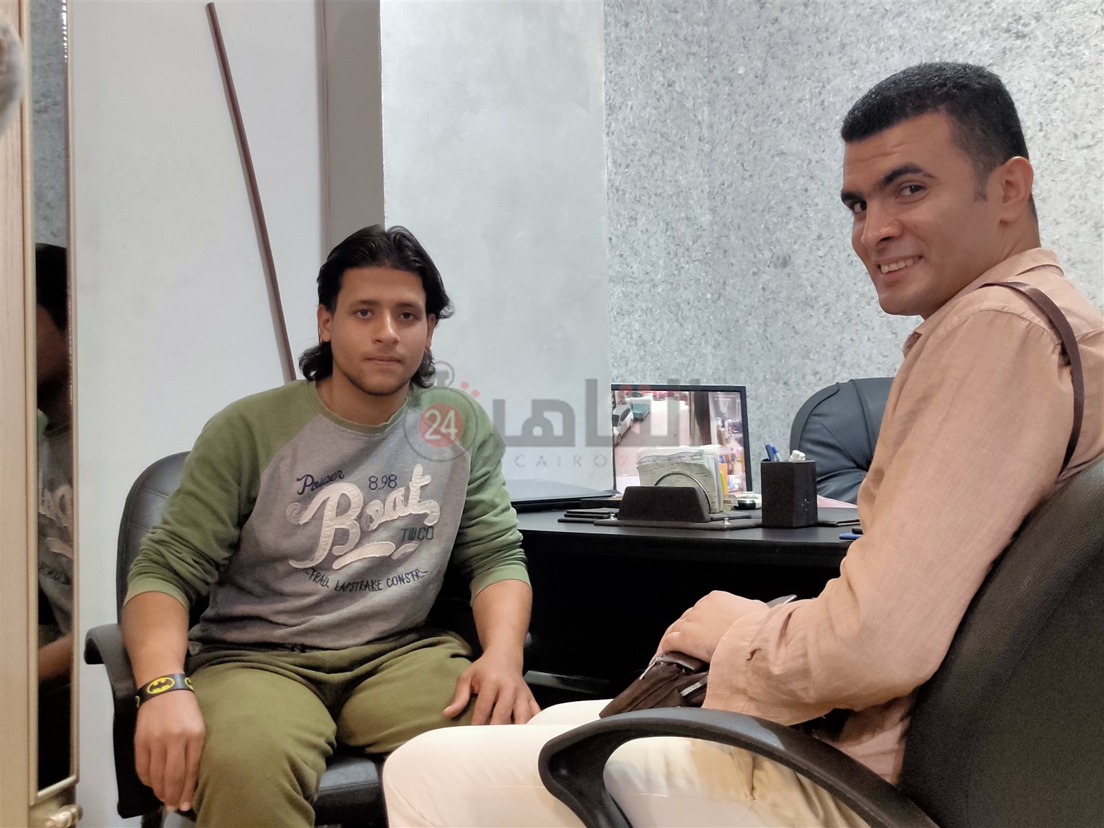 طارق ومرامطارق ومراسل القاهرة 24