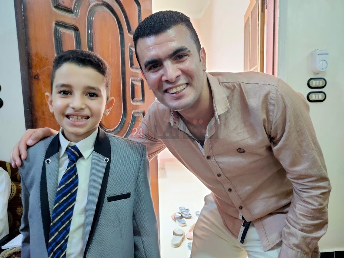 مراسل القاهرة 24 رفقة الطفل المعجزة