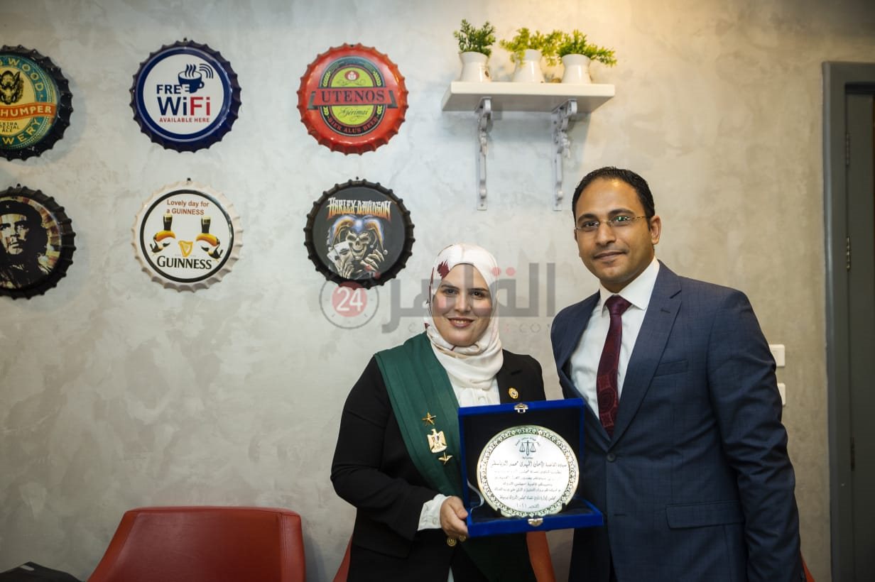 تكريم القاضيات والقضاة الجدد بدمياط 