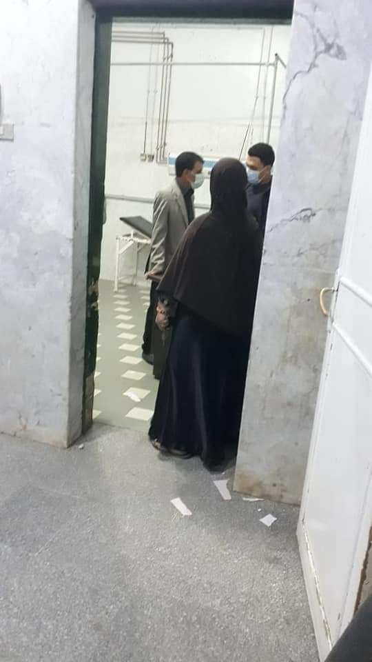 حملة على مستشفى سنورس المركزي