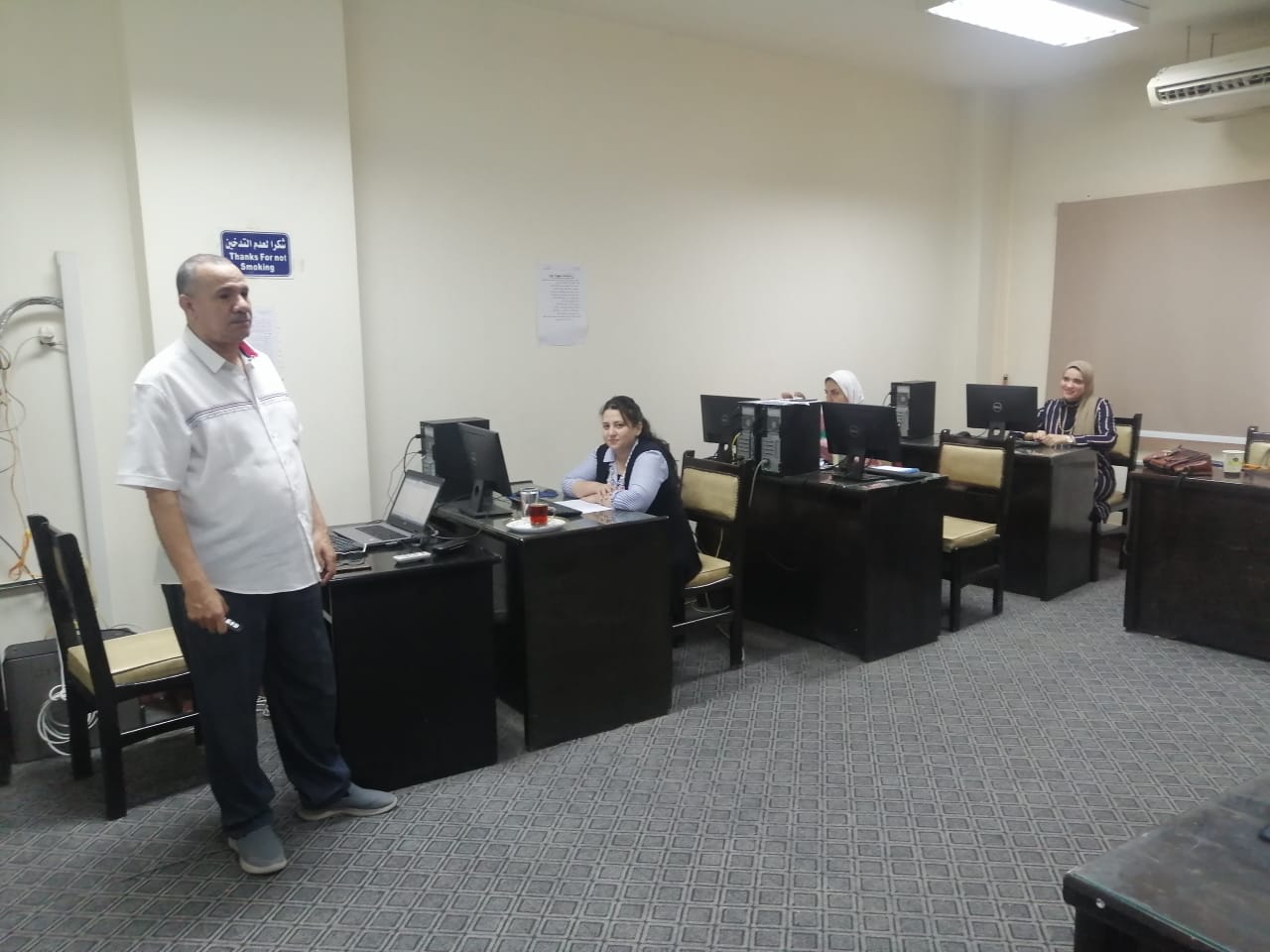 تدريب العاملين بمياه الفيوم على الإكسيل المتقدم