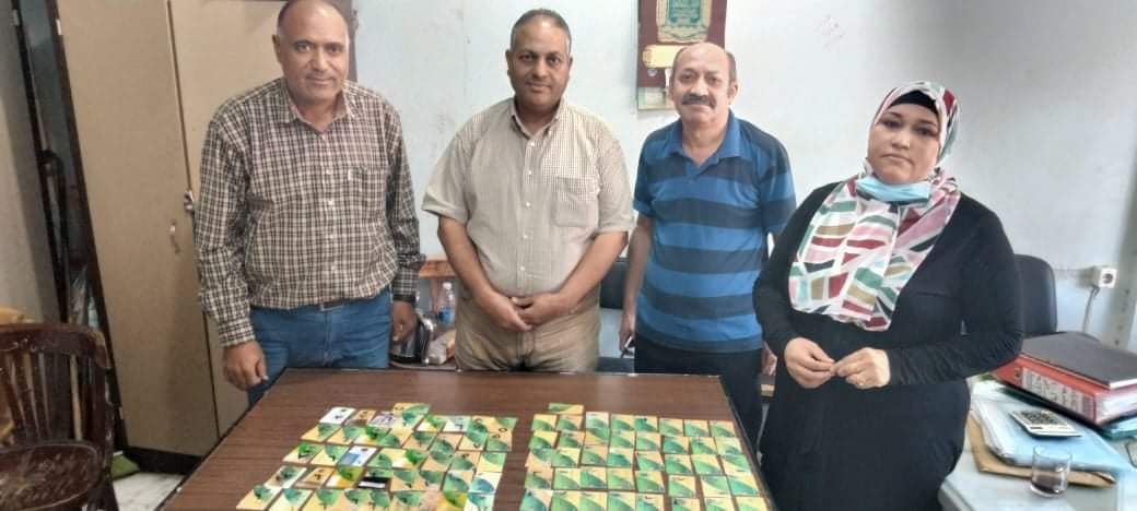 حملة تموينية في الفيوم وضبط بطاقات وهمية
