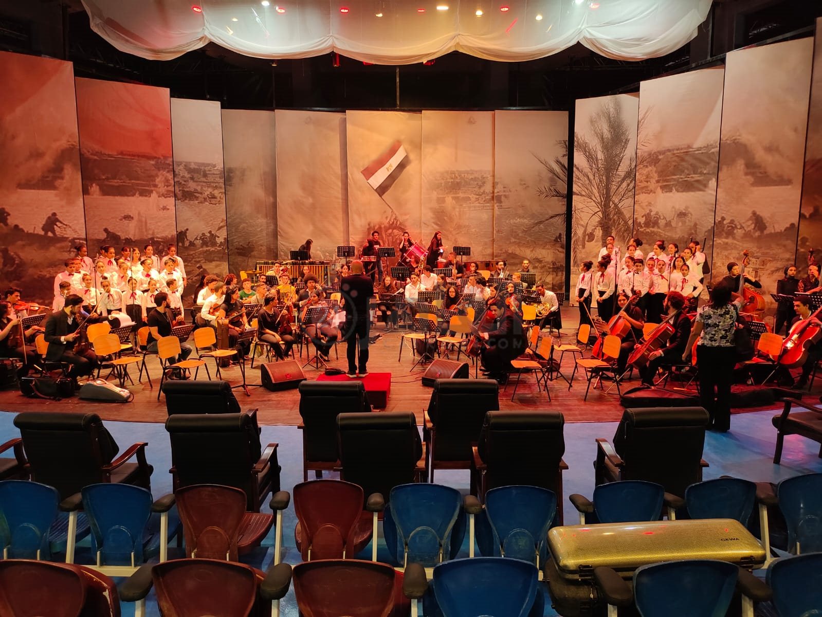 افتتاح مسرح نهاد صليحة بأكاديمية الفنون (1)