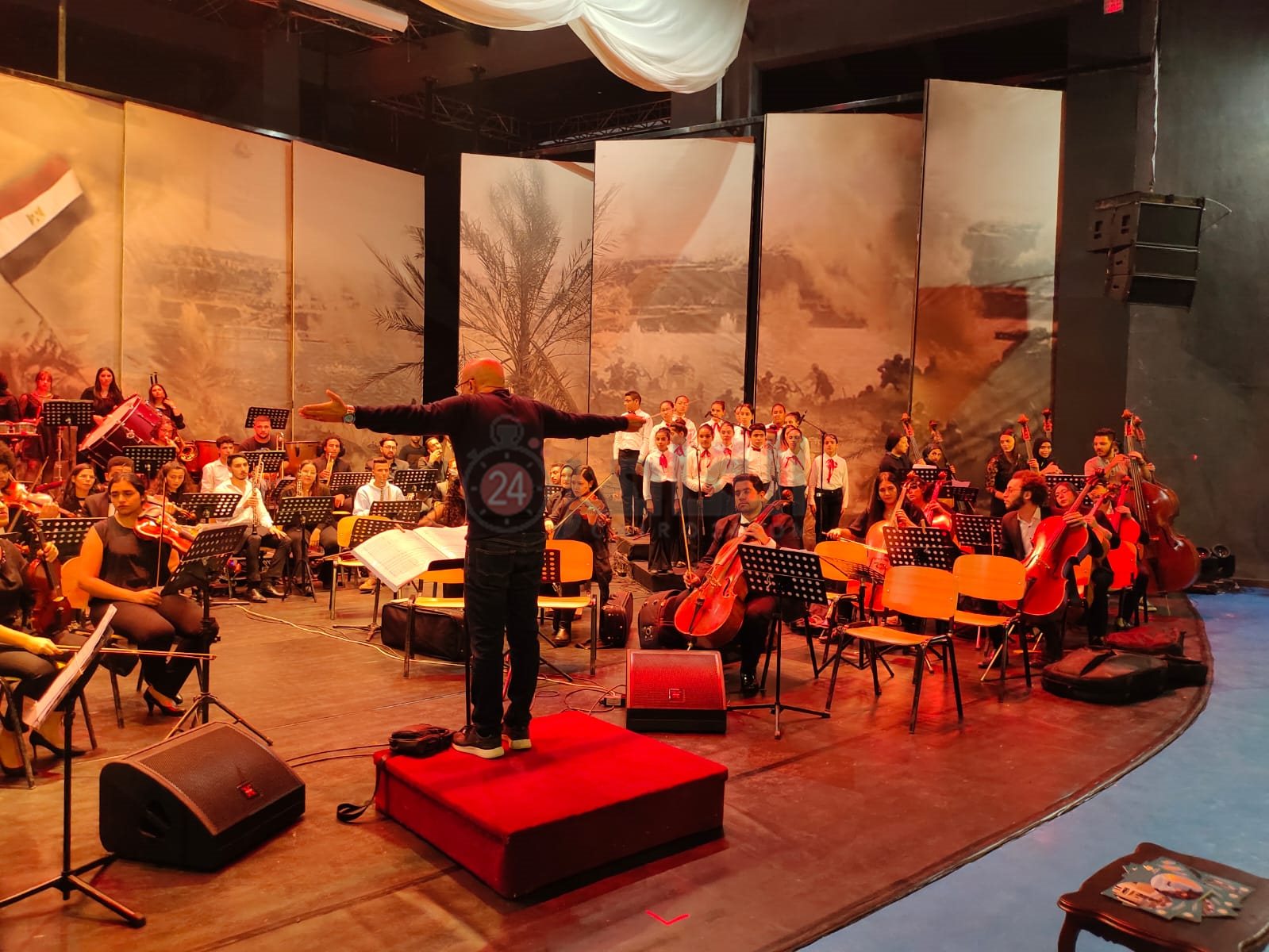 افتتاح مسرح نهاد صليحة بأكاديمية الفنون (3)