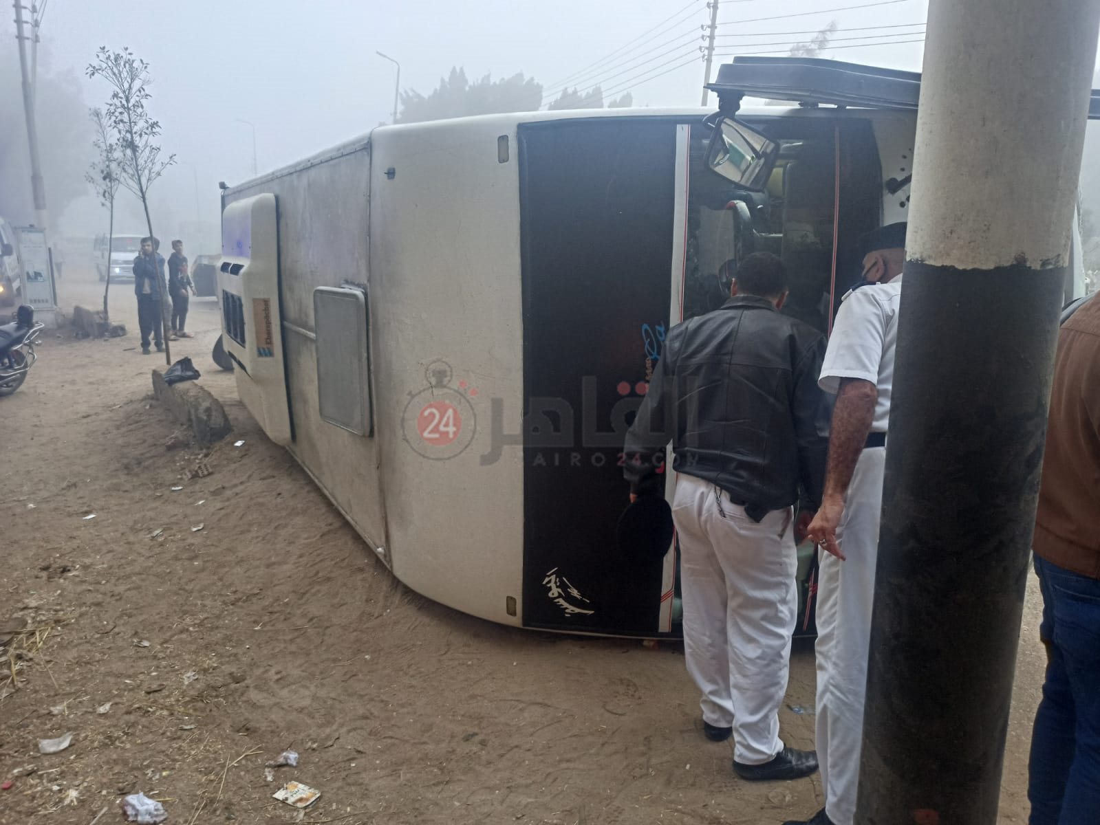 حادث انقلاب أتوبيس بالشرقية 02