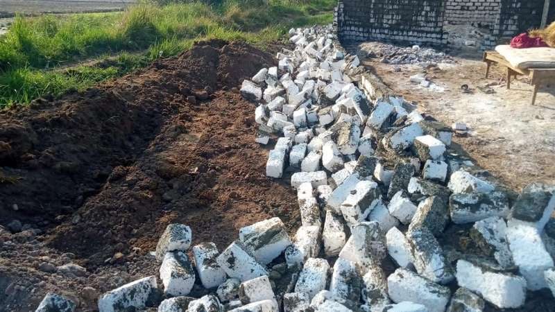 إزالة التعديات على الأراضي بالشرقية 01