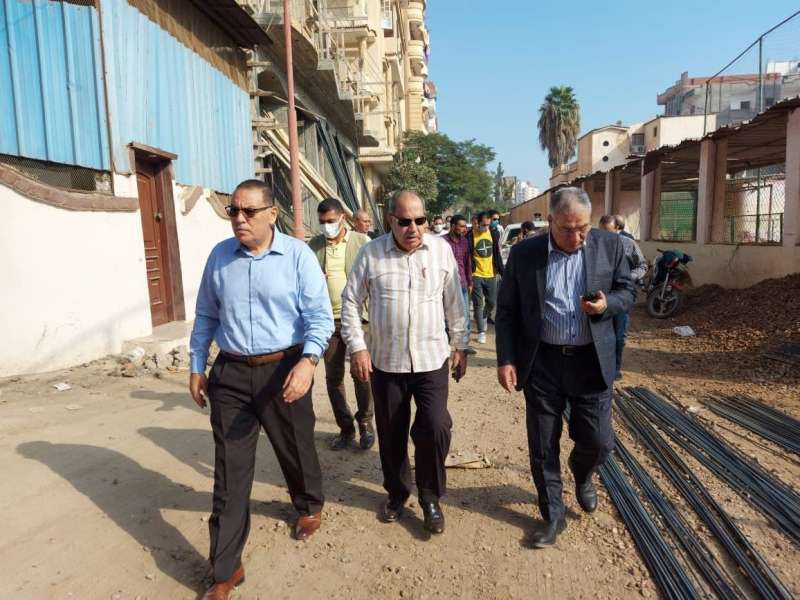 جولة محافظ الشرقية بمركز ومدينة فاقوس 01